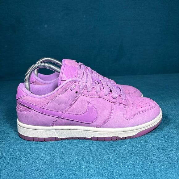 Nike Dunk Low PRM Rush Fuchsia Womens Size7.5 Active Fuchsia - Picture 3 of 8